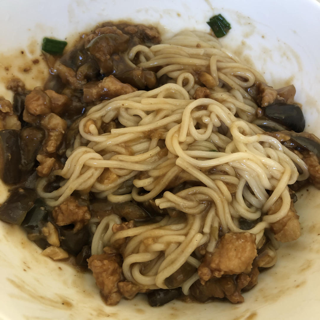 茄子打卤面