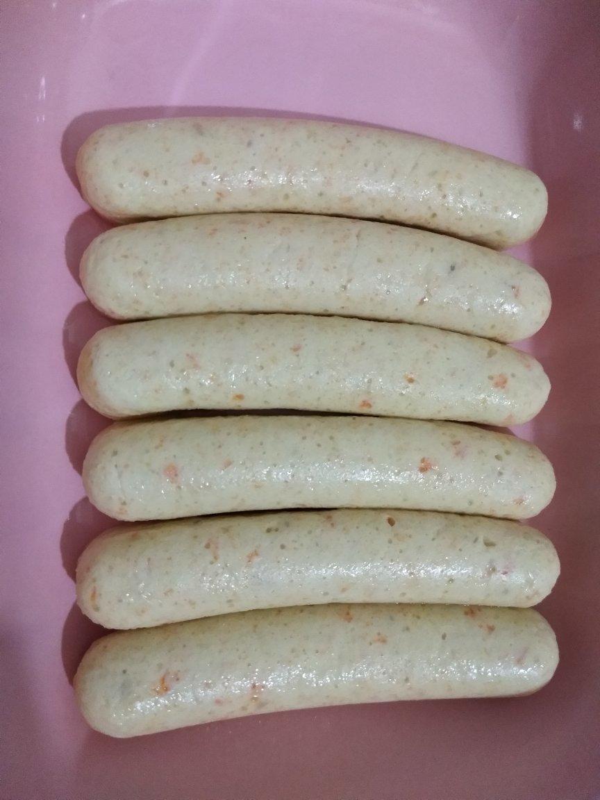 宝宝辅食-鸡肉玉米肠