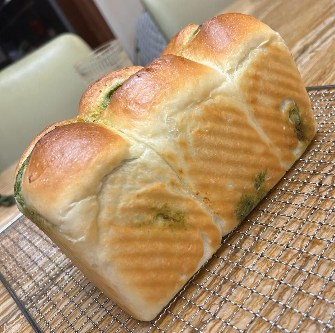 抹茶奶酥吐司