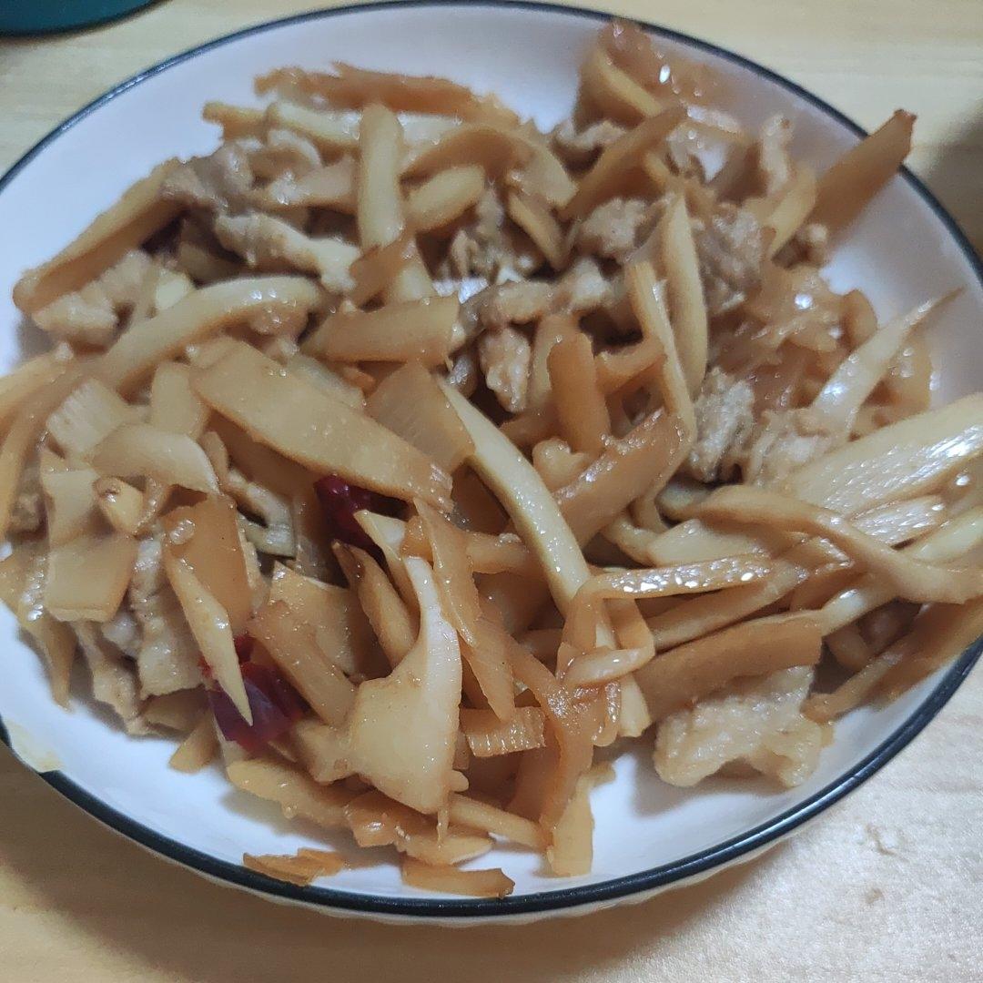 糯米笋炒肉：香辣脆嫩，江西特色❗❗