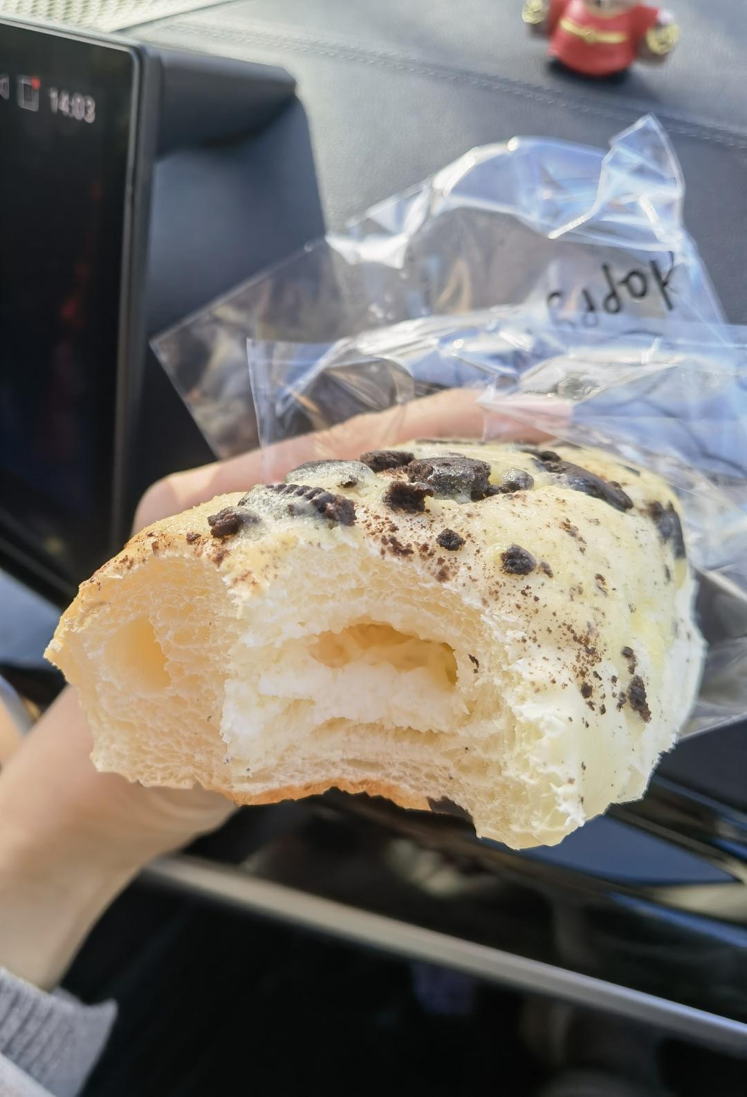 好吃停不下来，奥利奥芝士包