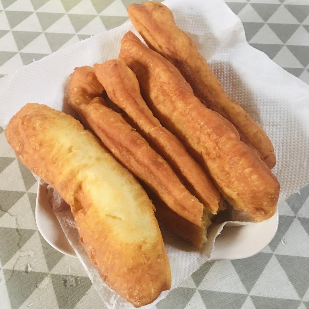 快手早餐～自制油条（酵母版，不含泡打粉、膨松剂）