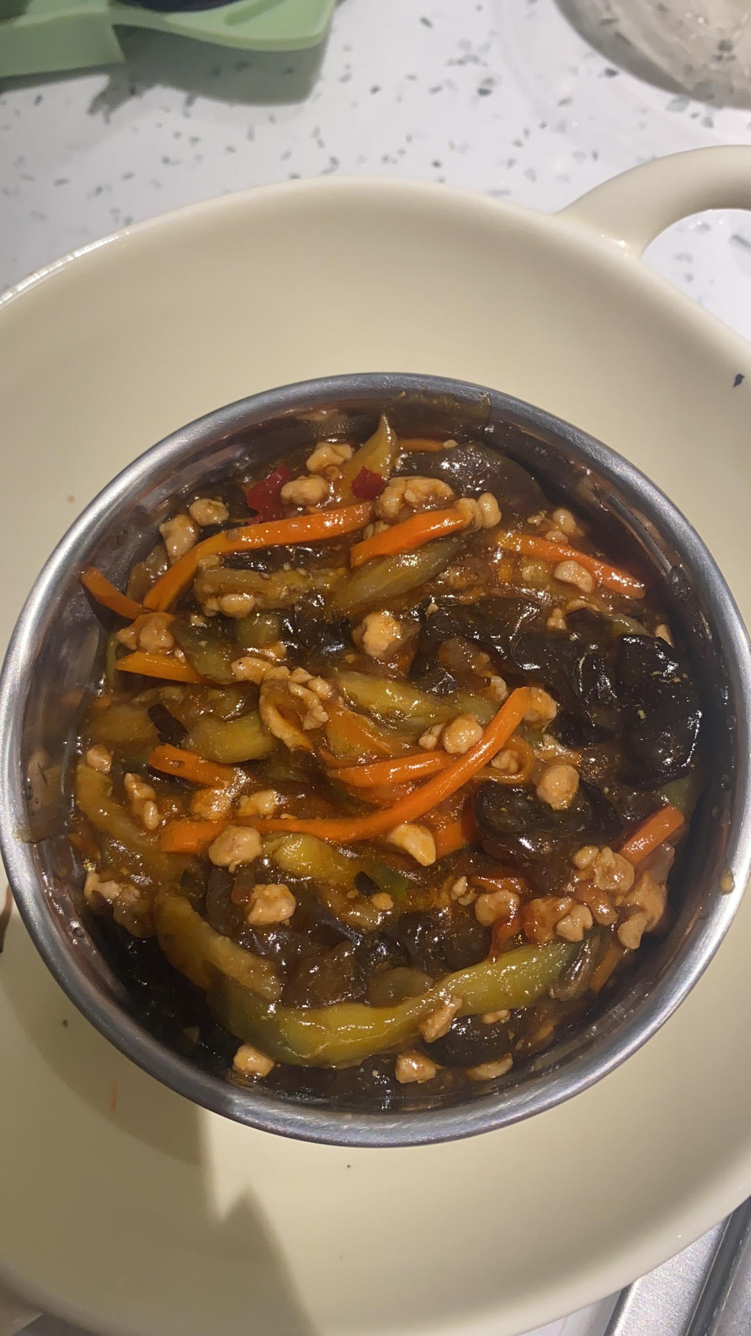 鱼香茄条简易版