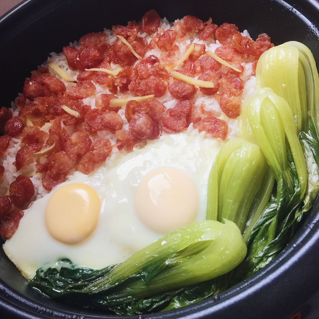 广式腊味煲仔饭