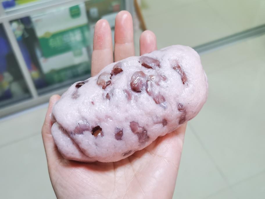 奶香紫薯蜜豆卷