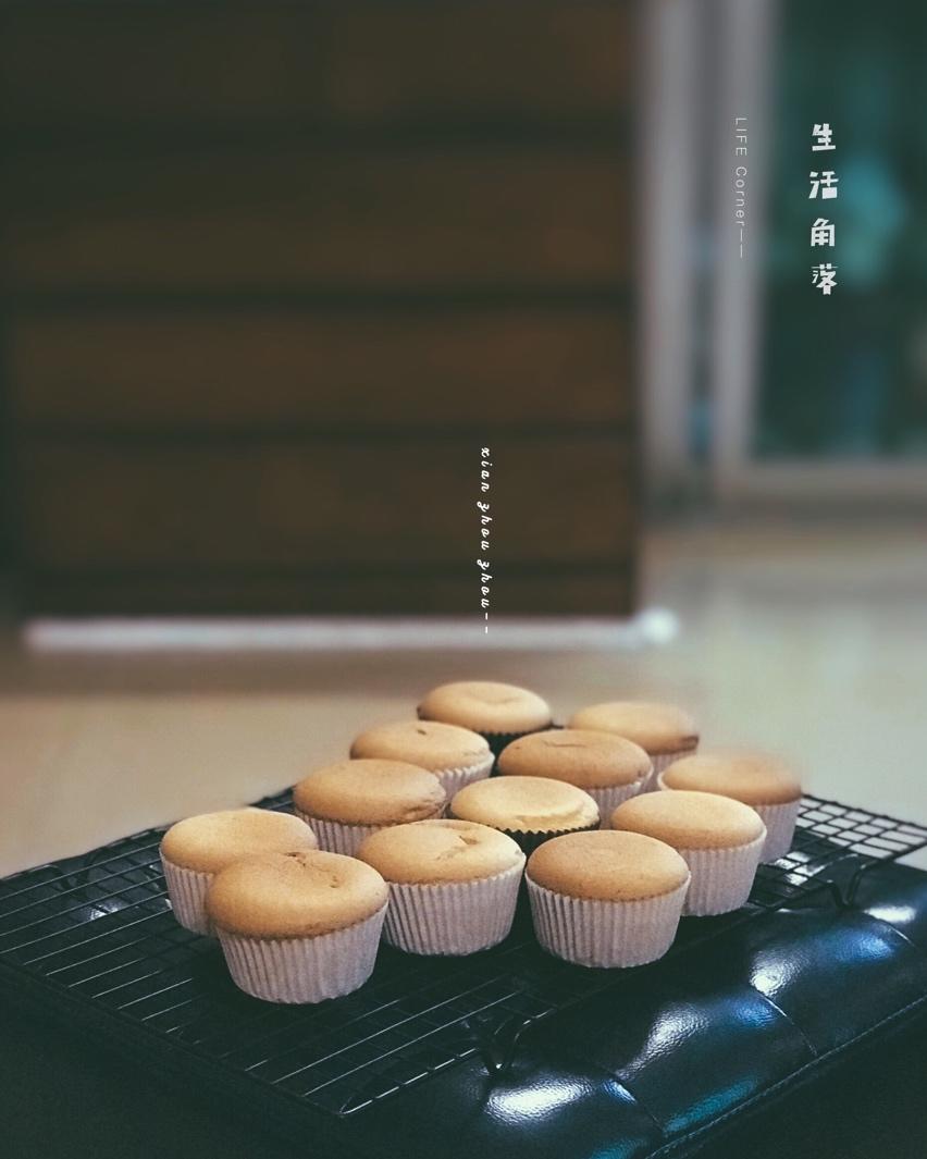淡奶油戚风～柔软细腻奶味十足