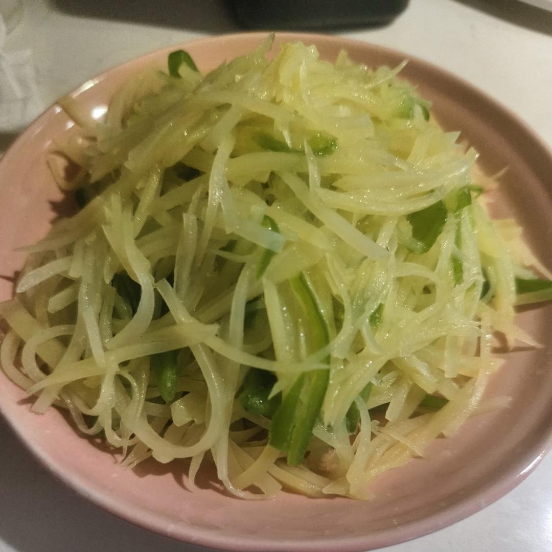 青椒土豆丝
