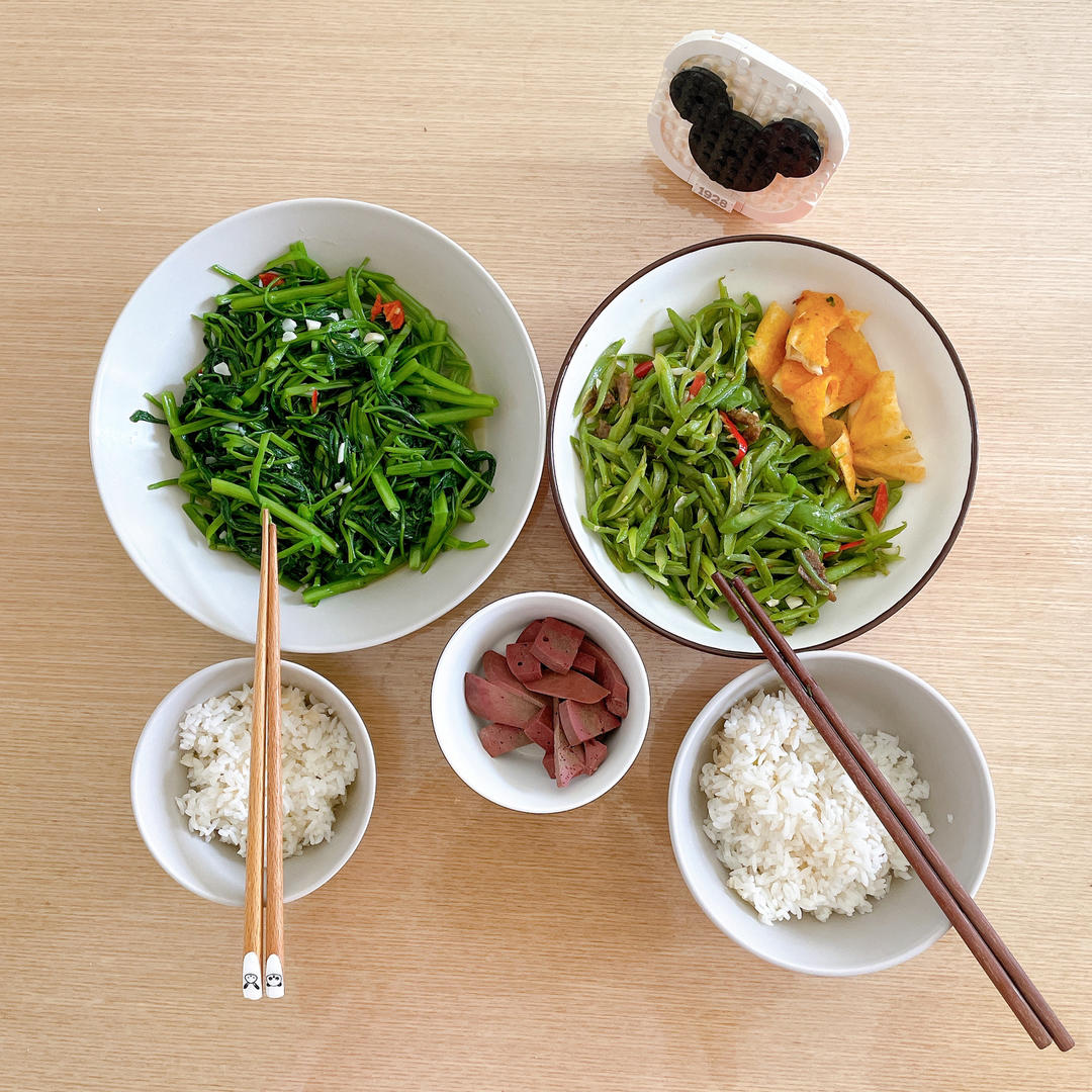炒空心菜不发黑