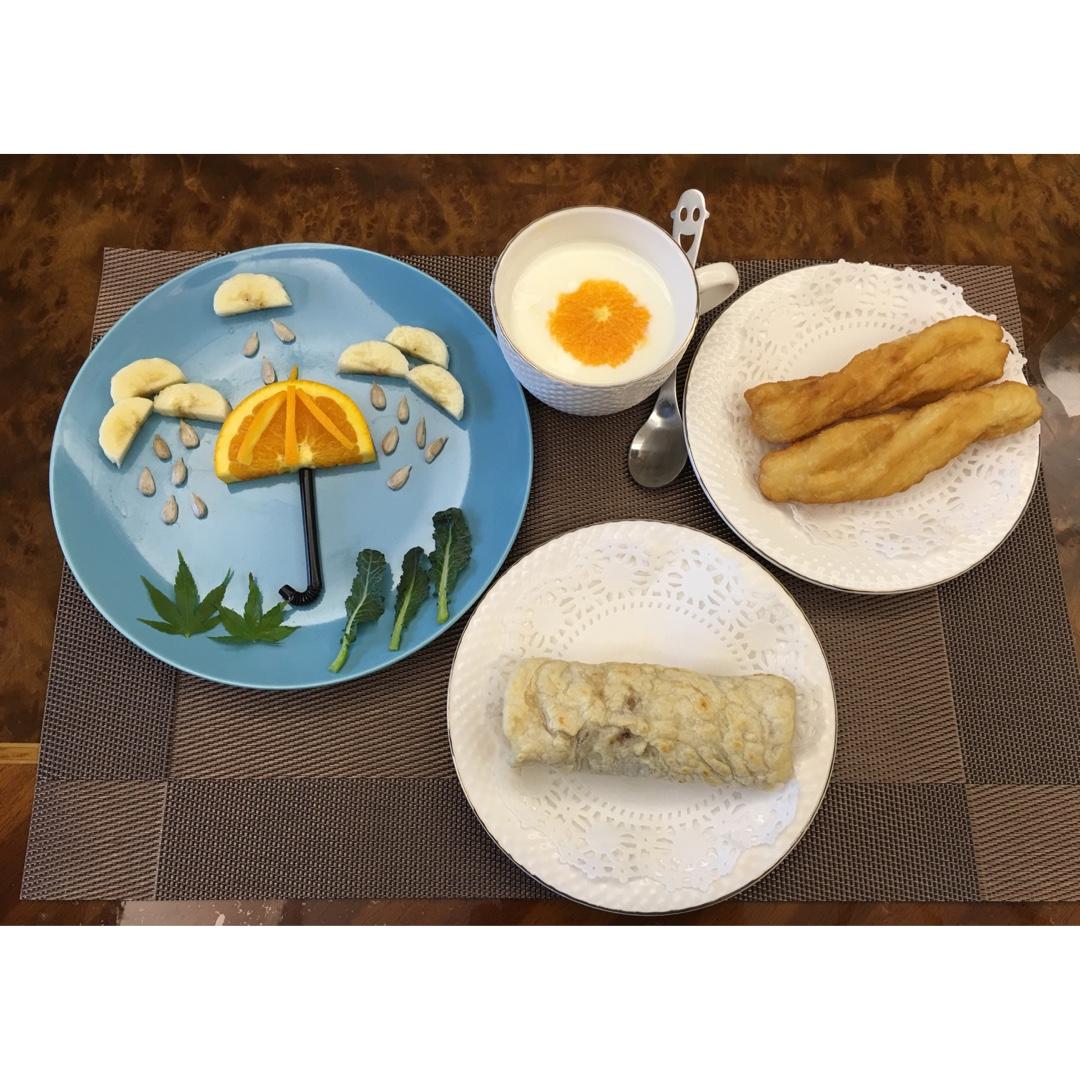 牛奶鸡蛋饼