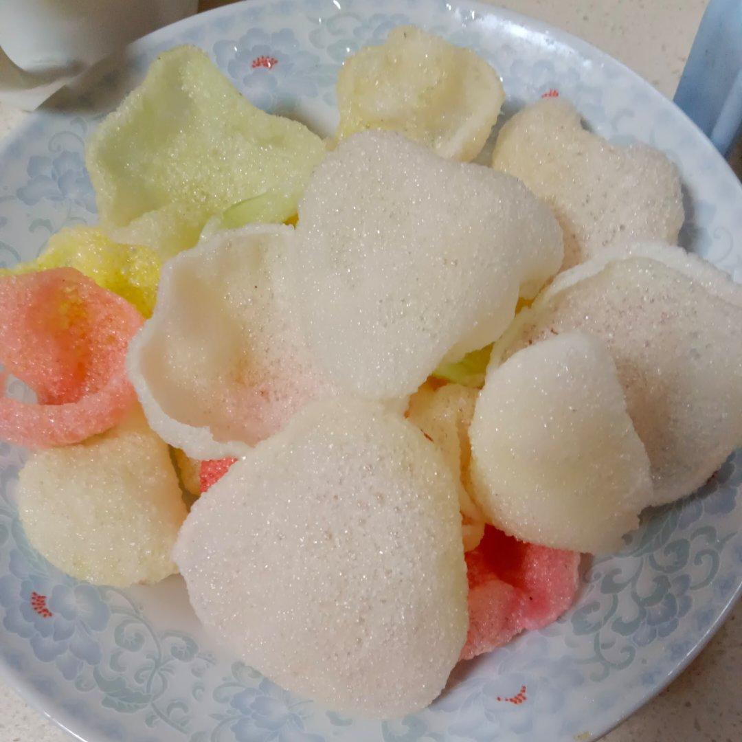 节日零食～炸虾片
