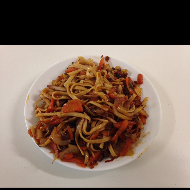 羊肉炒面