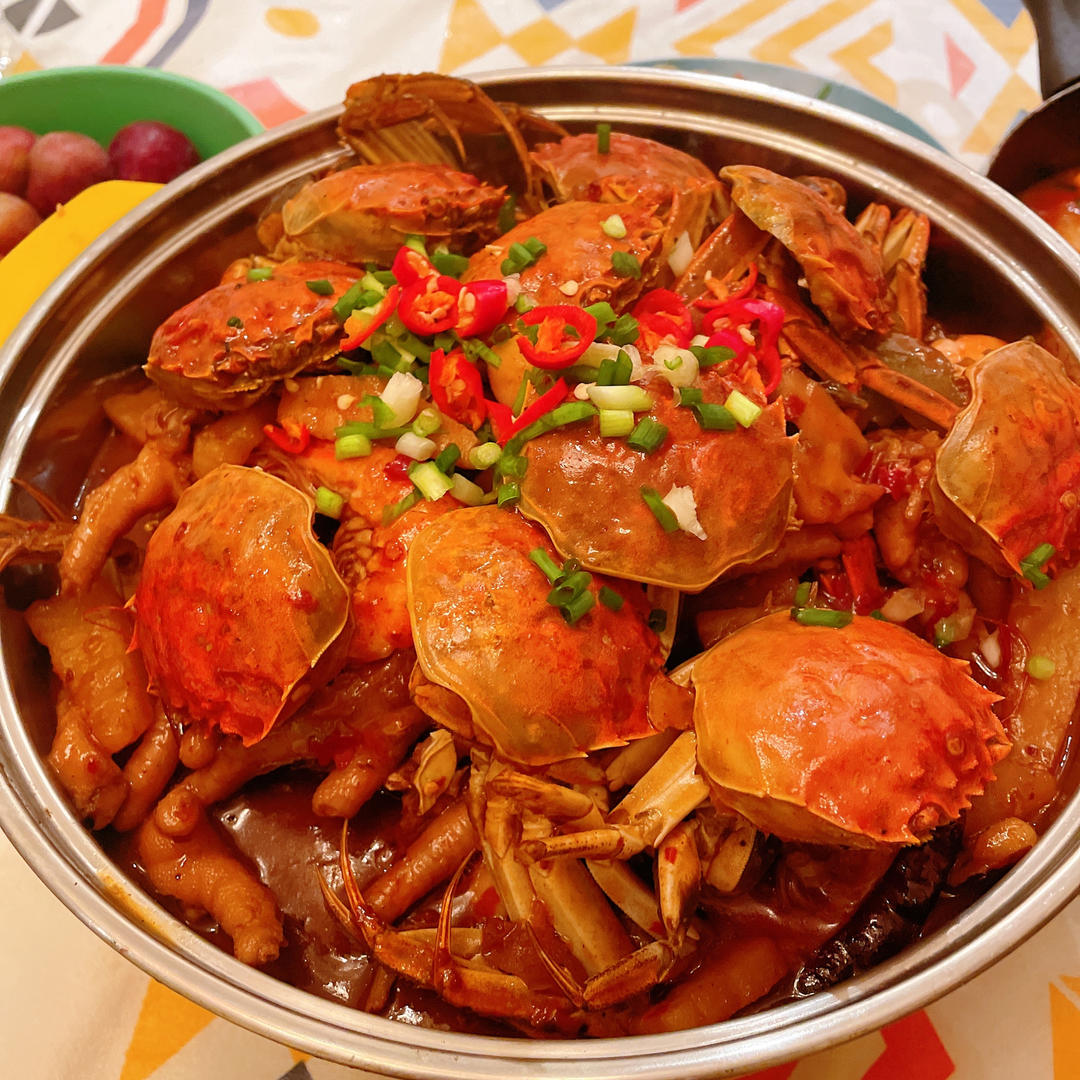 胖哥俩肉蟹煲