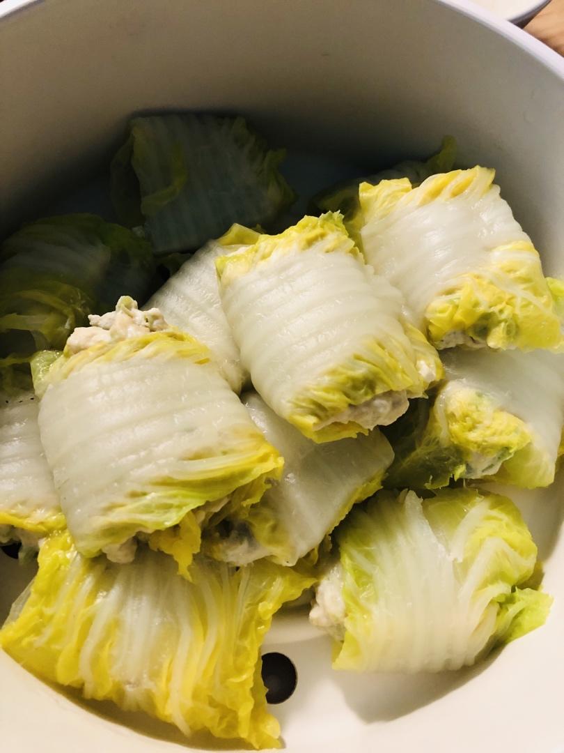 白菜鸡胸肉卷