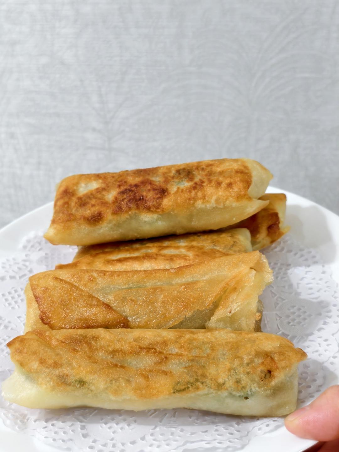 春饼   轻松一次做出十几张的春饼皮