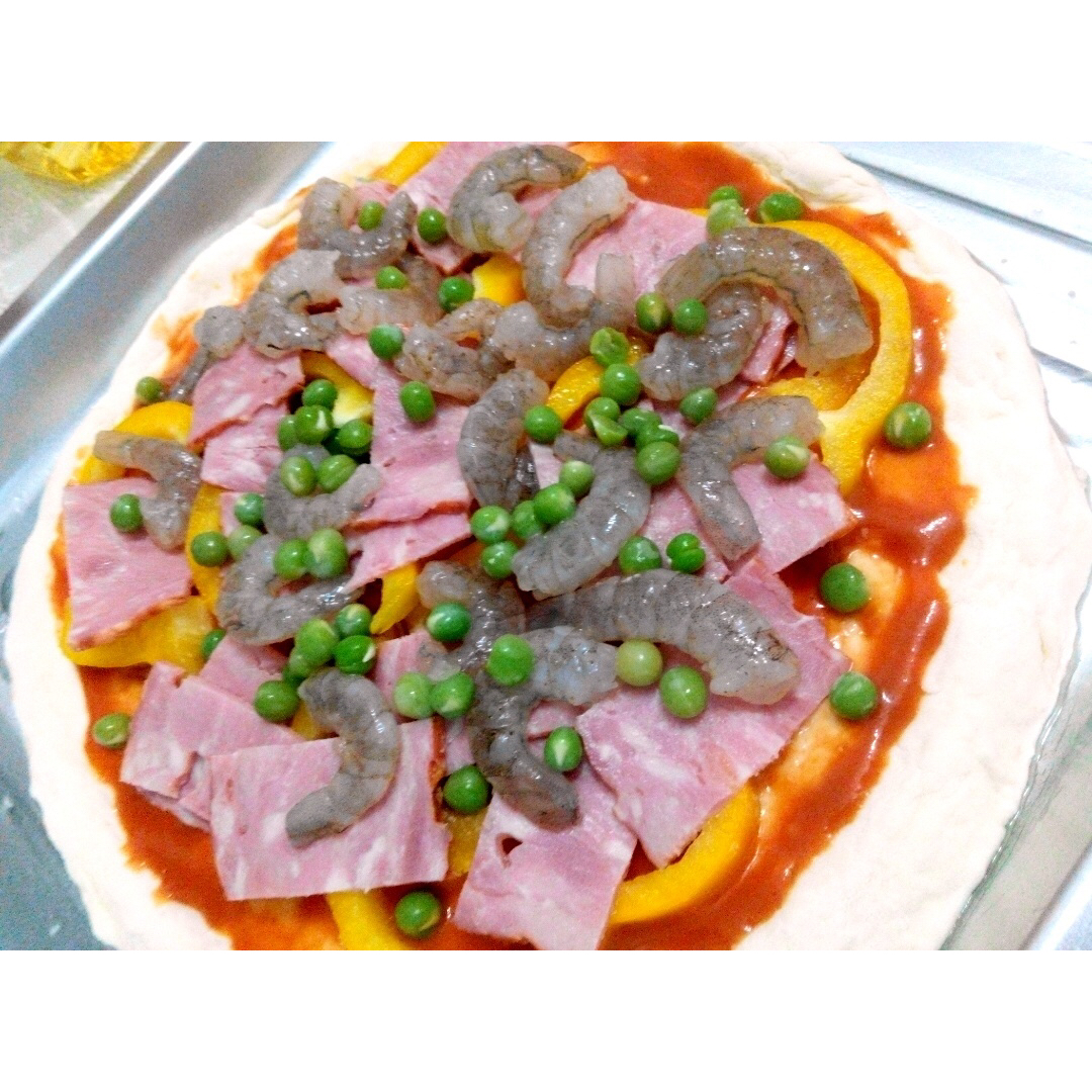 不用酵母的披萨底 No Yeast Pizza Dough