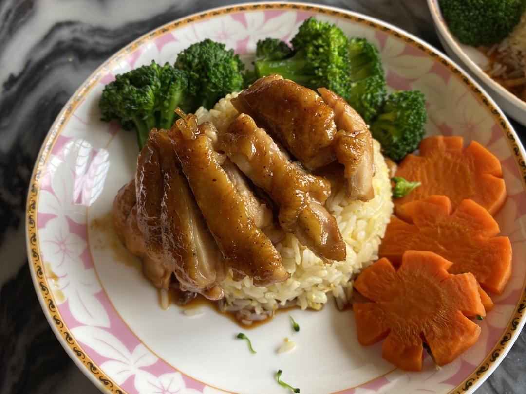 日式照烧鸡排饭