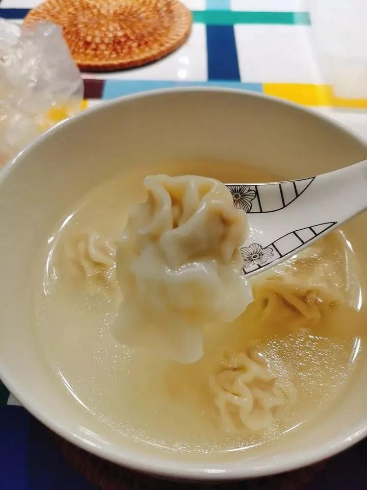 肉不柴的馄饨馅