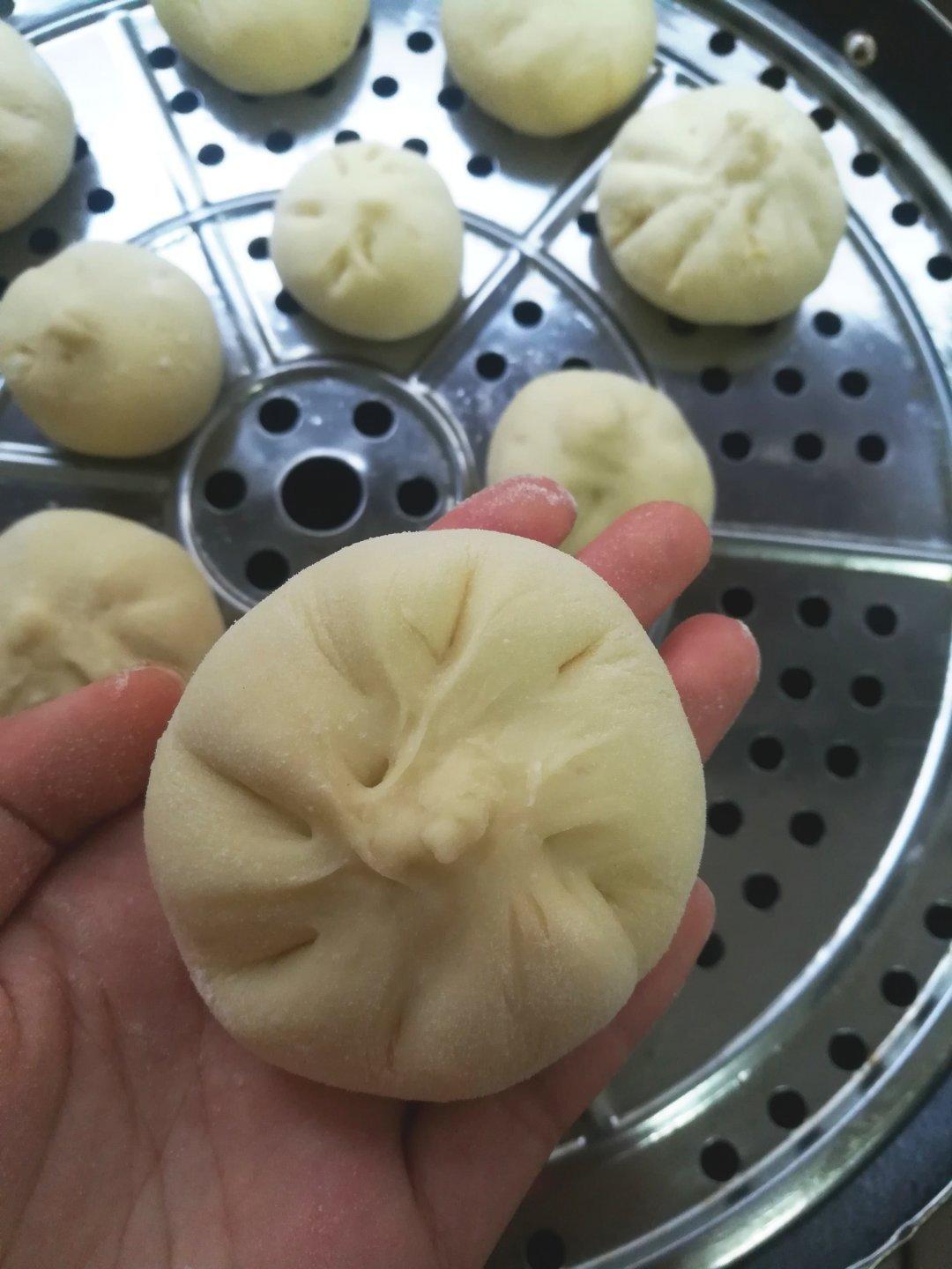 手工包子（肚脐包）