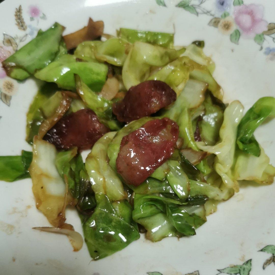 这么炒包菜，吃到空碗
