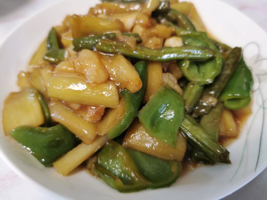 极简少油地三鲜