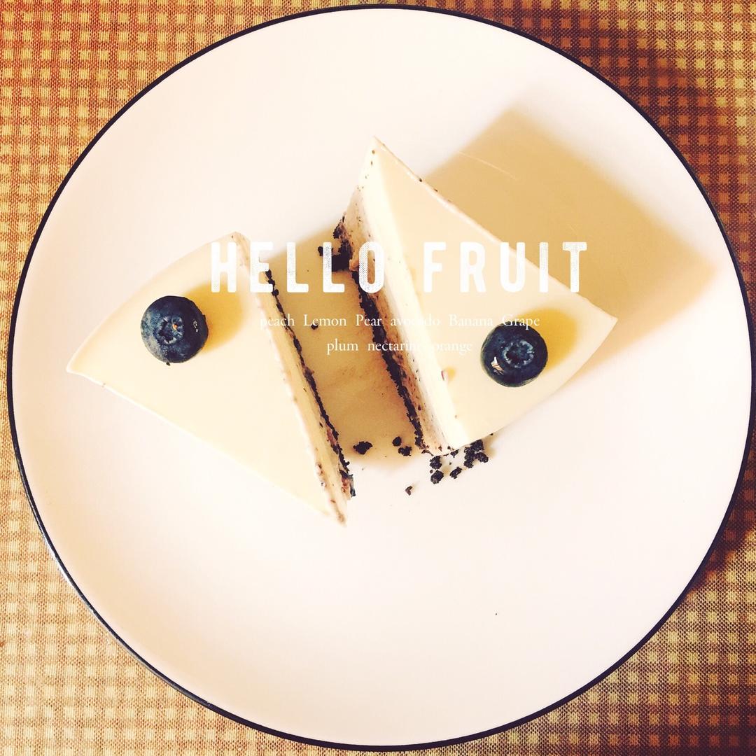 蓝莓酸奶芝士慕斯