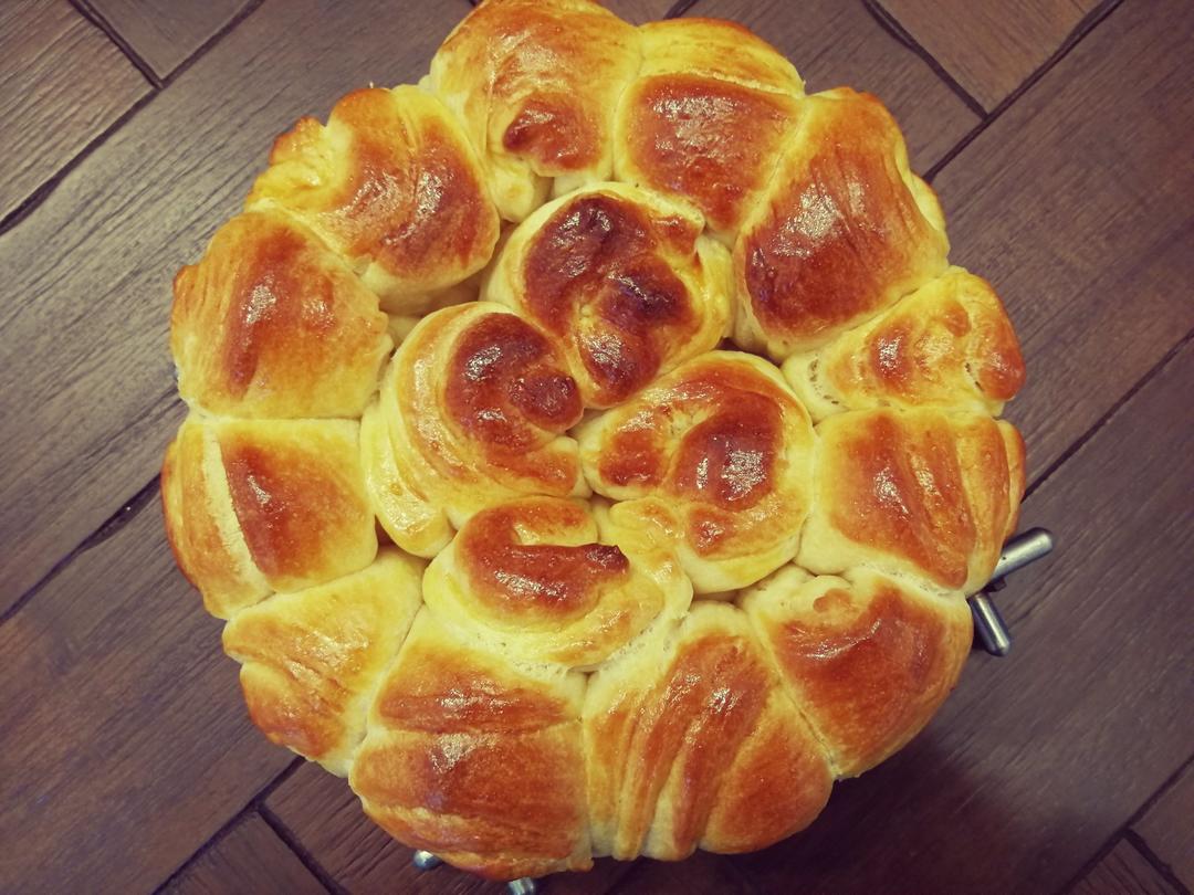 黄金滚滚来手撕面包