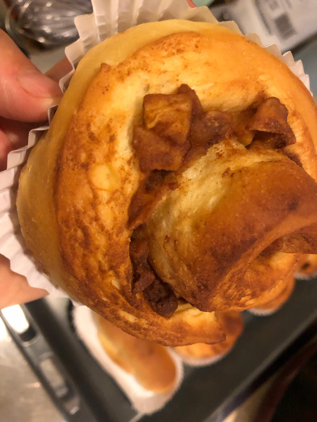 苹果肉桂卷