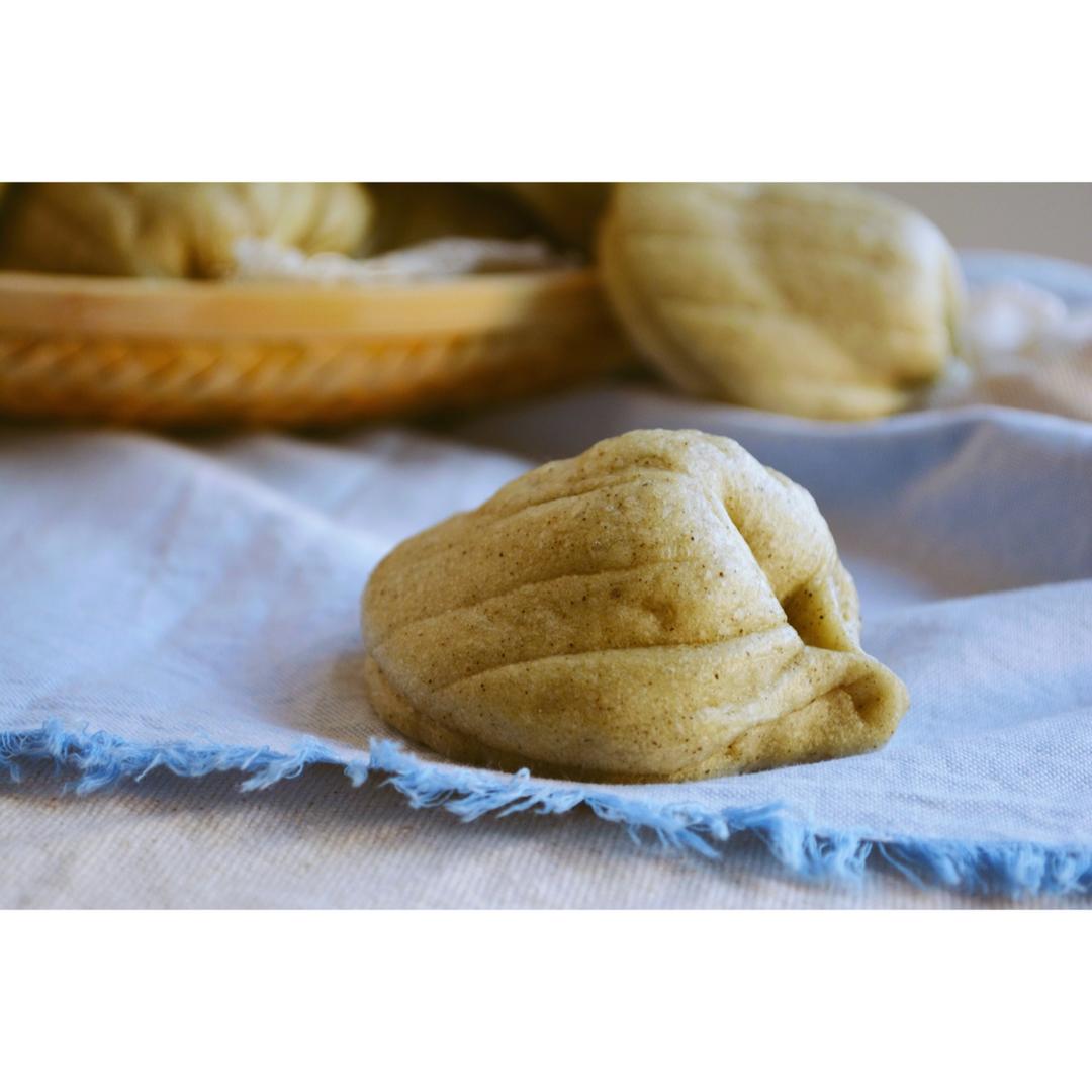 贝壳馒头（奶香芝麻糊馒头）