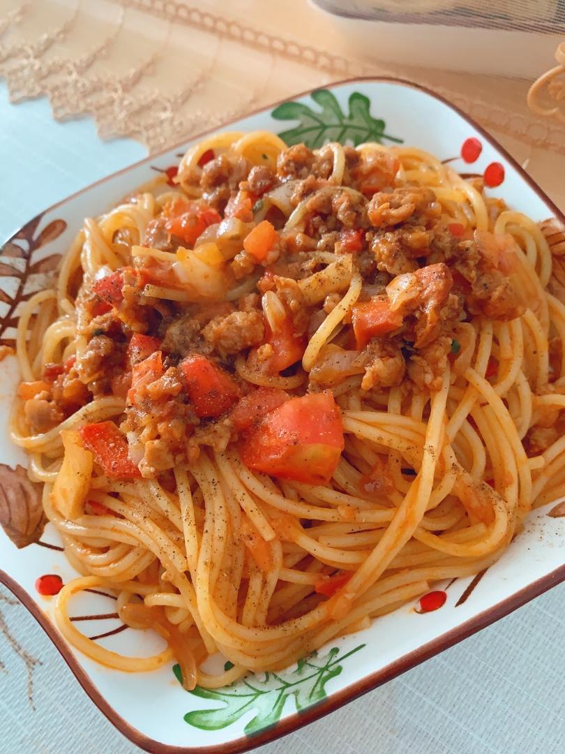 超好吃的㊙️制意大利面番茄意面 简单易上手 媲美必胜客