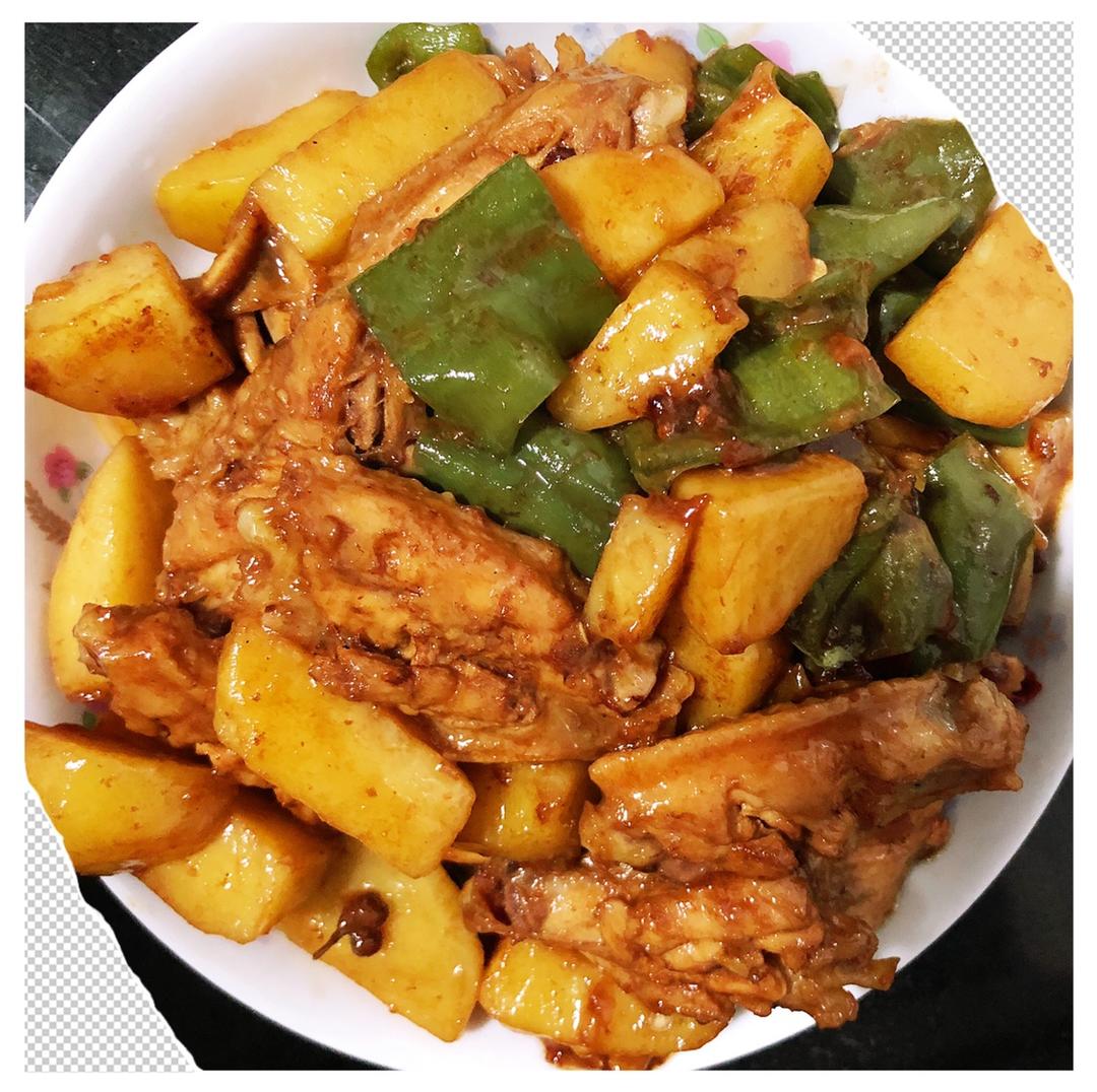 土豆烧鸡翅