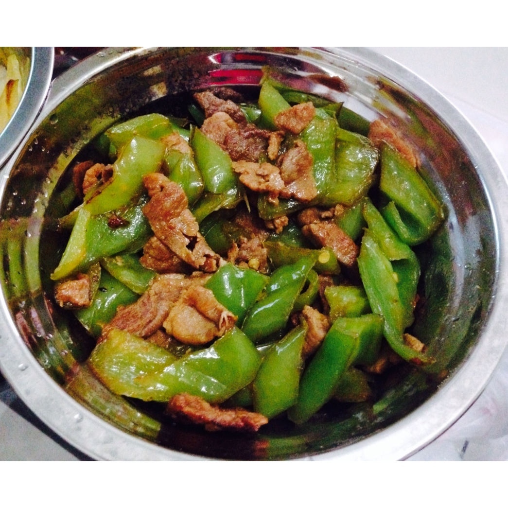 辣椒炒肉片