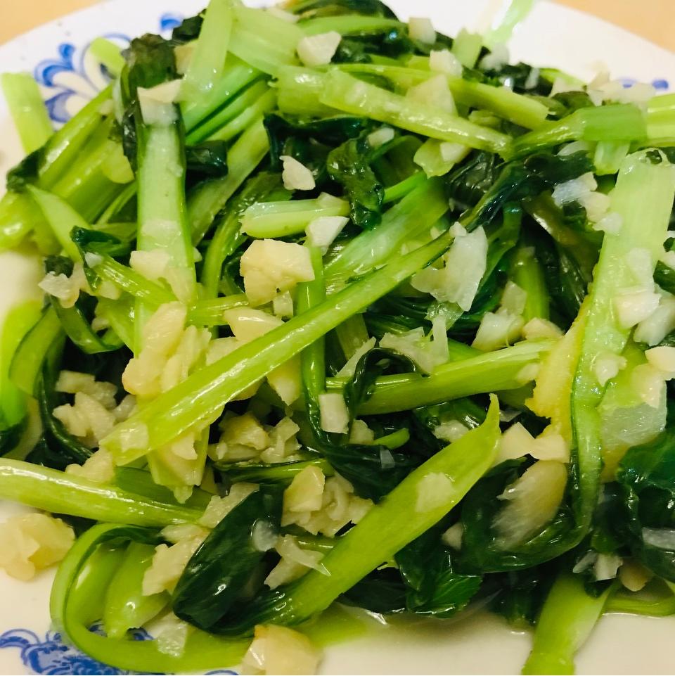 蒜蓉小白菜的做法