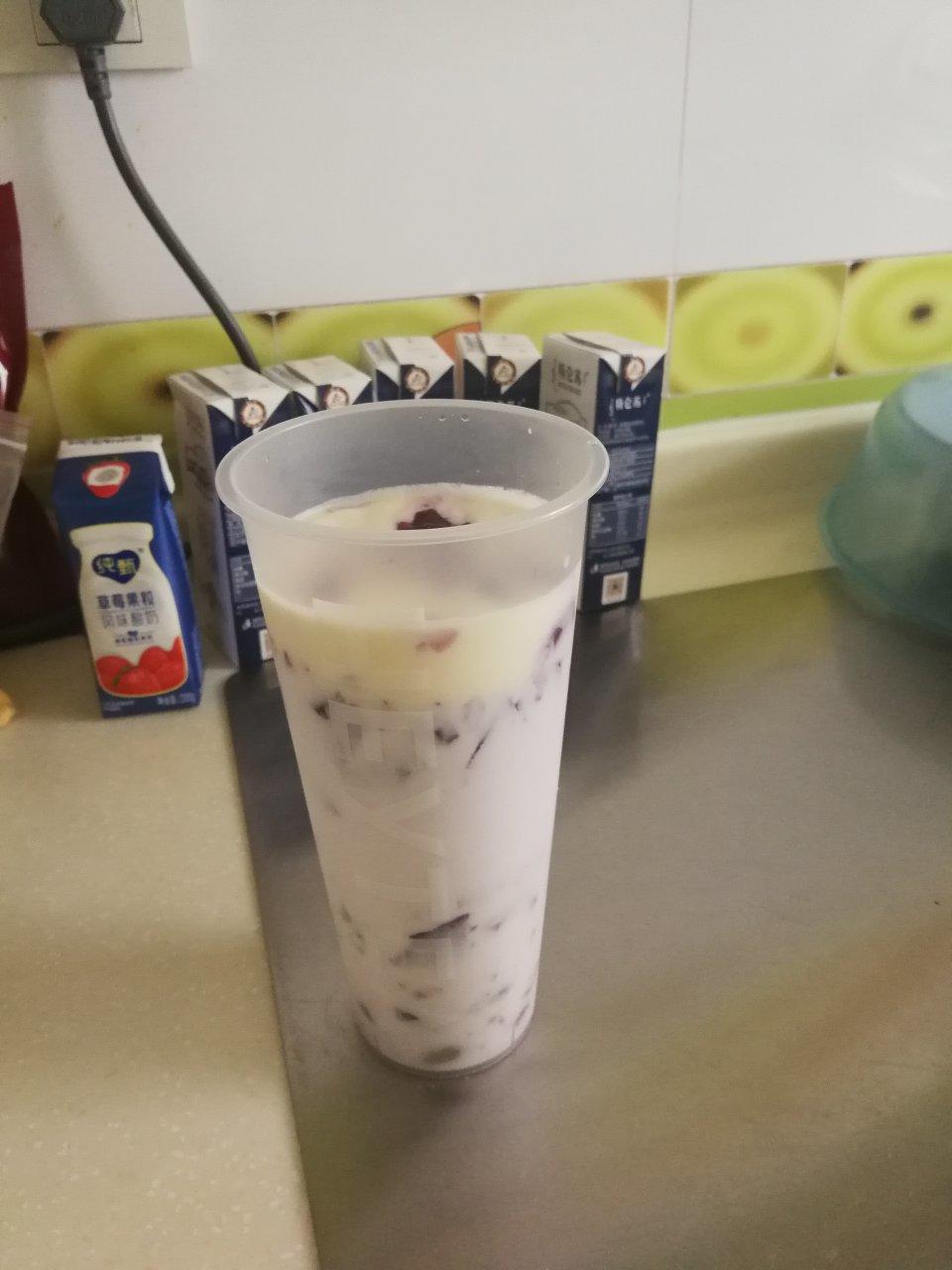 多肉葡萄冻撞奶🍇-「简单做法」0失败