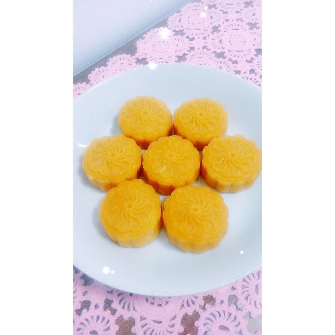 桂花红薯蒸米糕