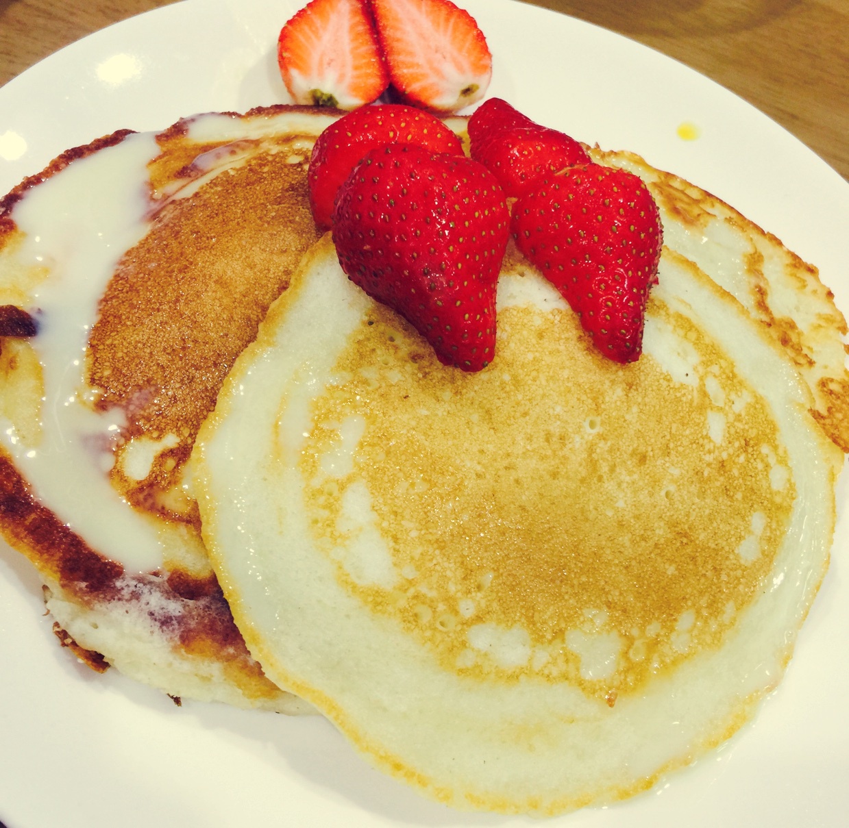 美式早餐pancake煎薄饼