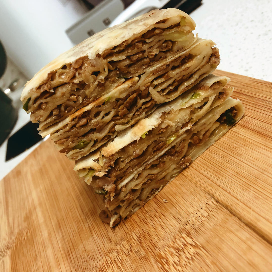 千层牛肉饼