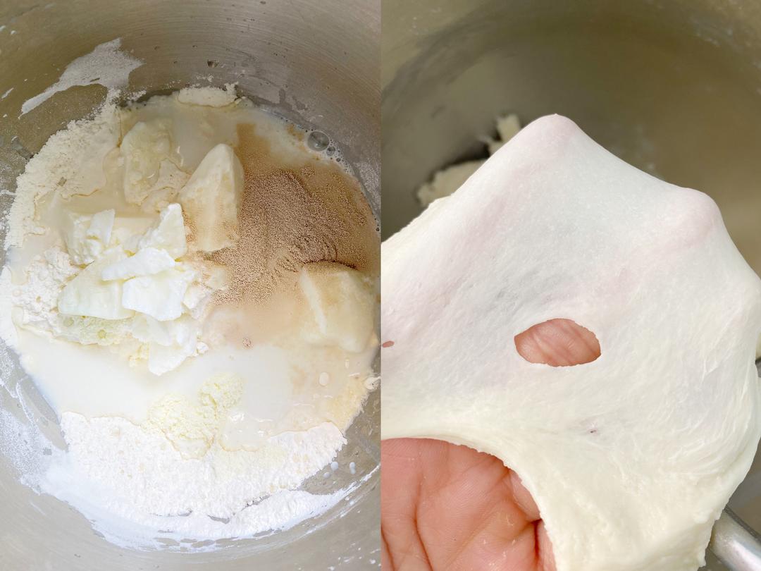 纯奶手撕吐司的做法 步骤1