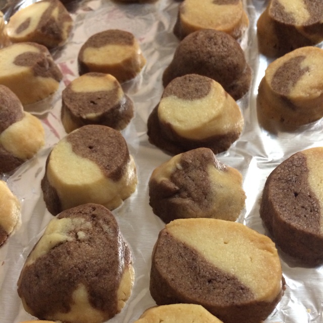 哥手把手教你做大理石曲奇