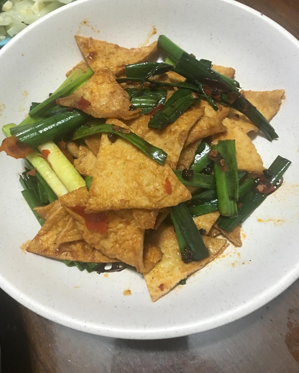 麻辣油豆腐