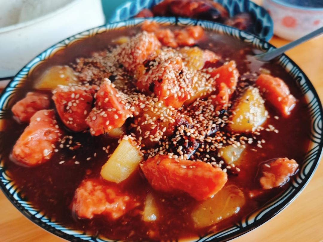大朝阳特色小吃——炖肠