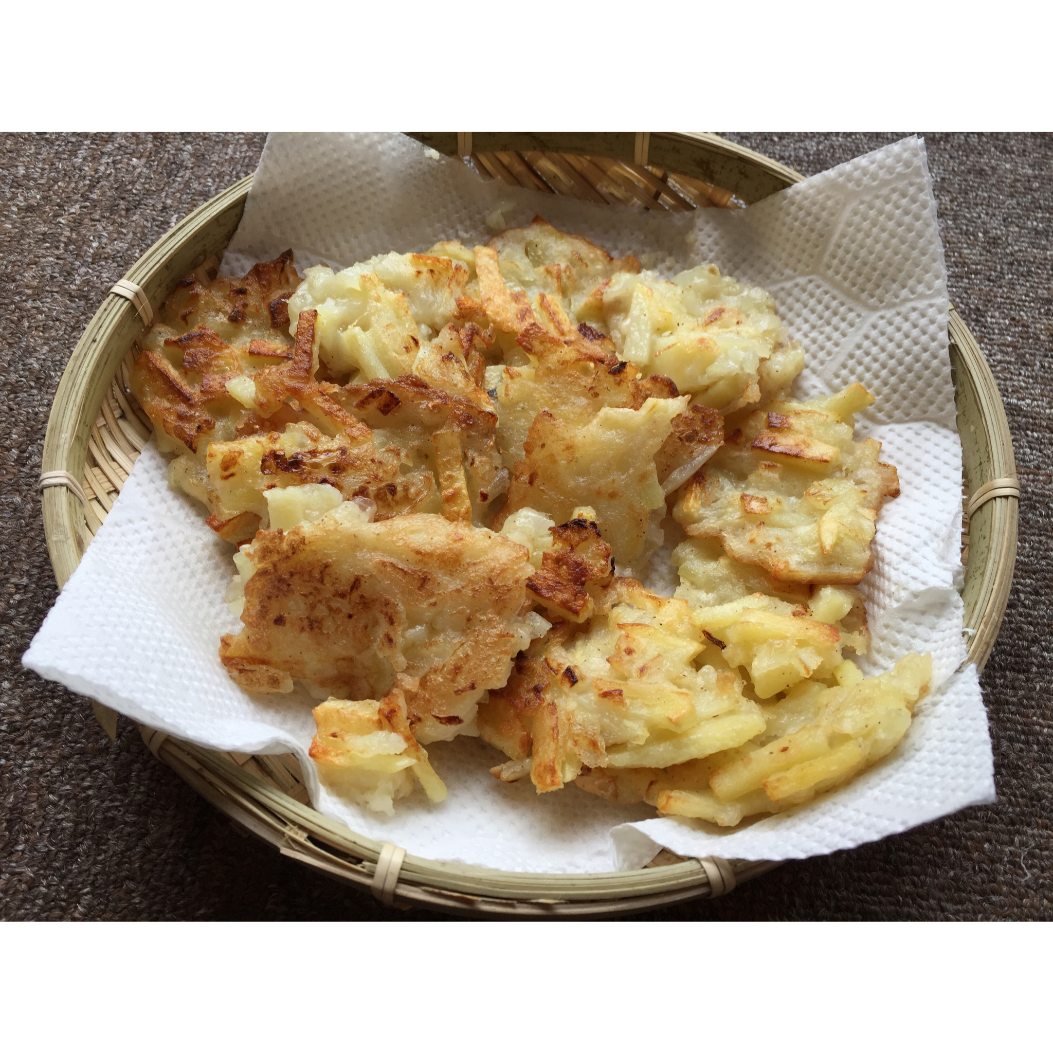 土豆洋葱煎饼