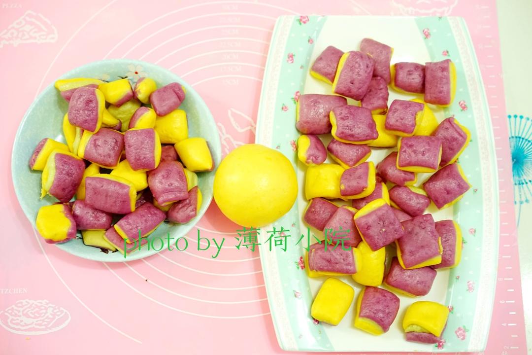 三色小馒头 宝宝辅食食谱