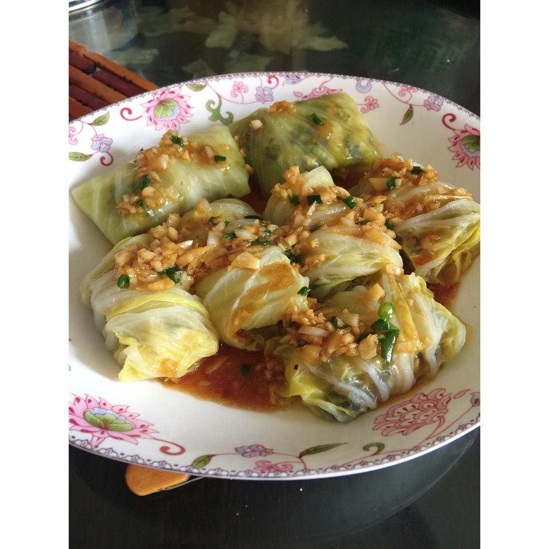 肉酿白菜卷