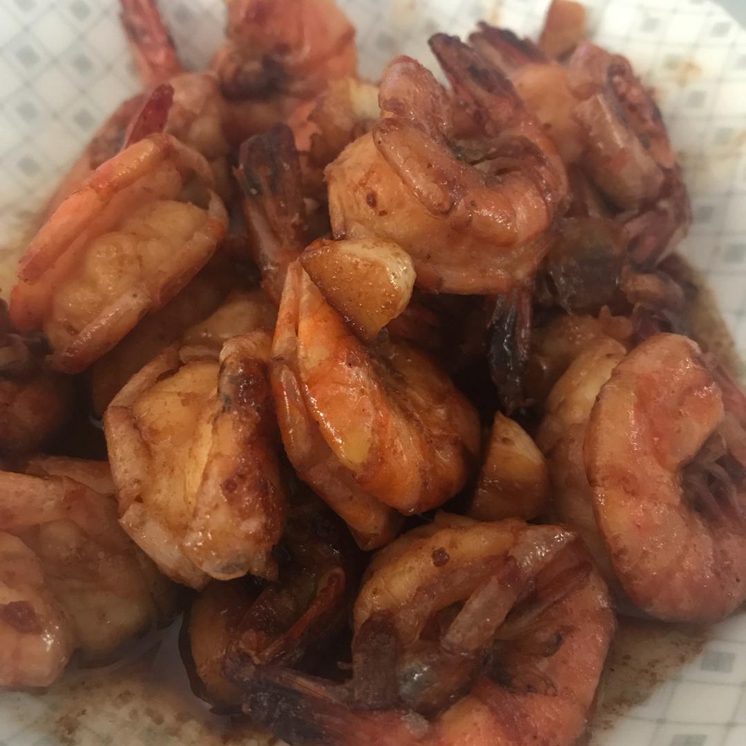 喼汁大虾（美食台）