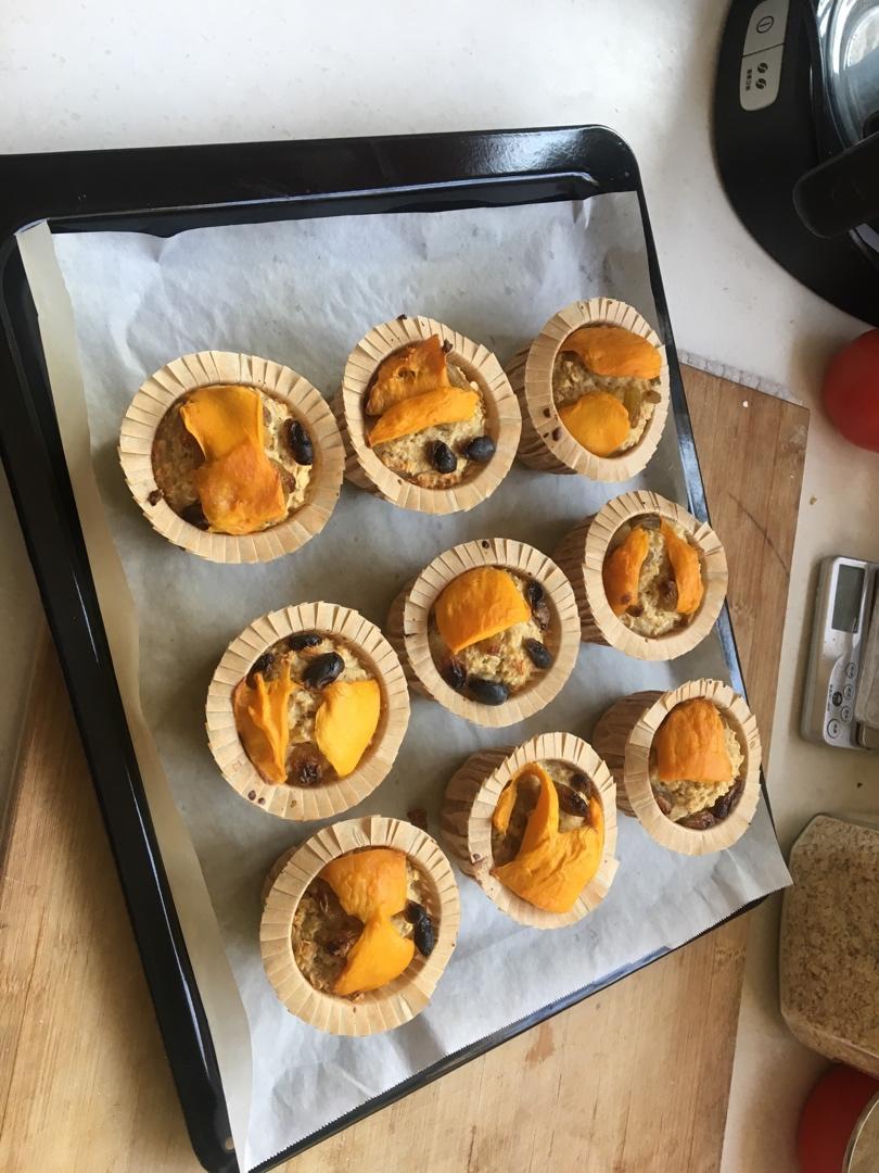 无面粉 | 燕麦玛芬蛋糕