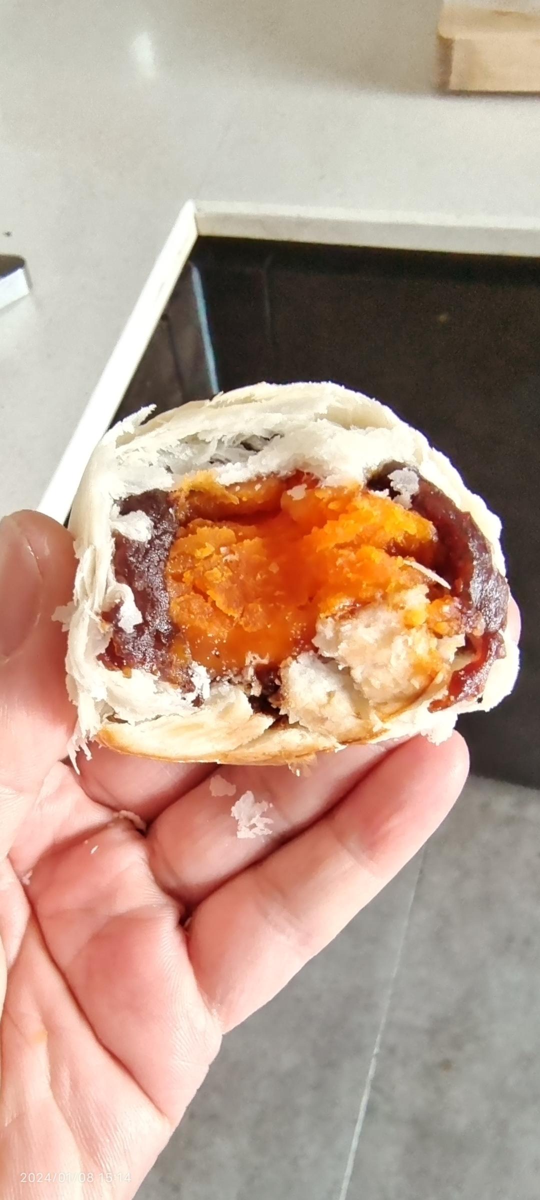 蛋黄酥，手工蛋黄酥