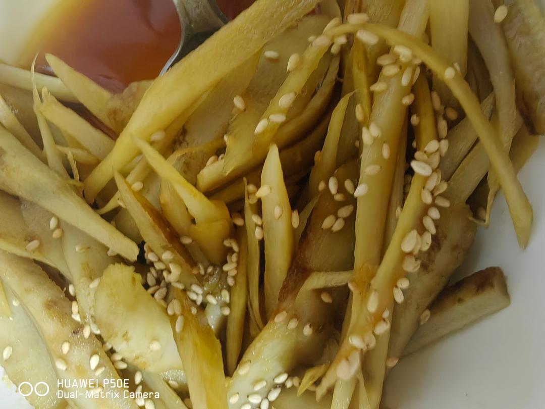 凉拌牛蒡
