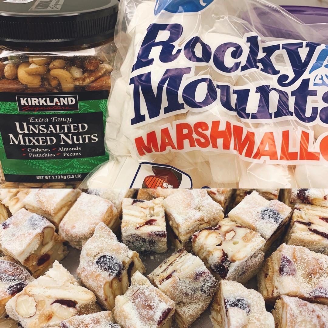 雪花酥  不甜版