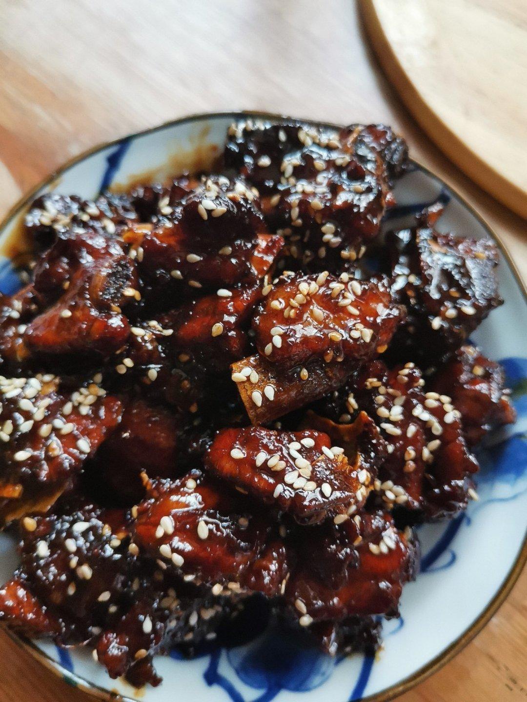 糖醋排骨/糖醋小排（不放油）（12345口诀做出正宗上海本帮）