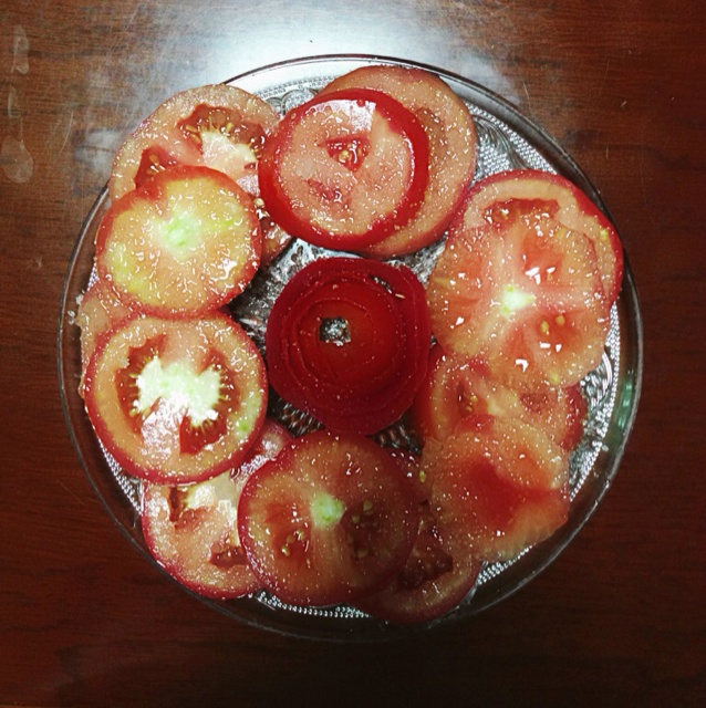 凉拌西红柿